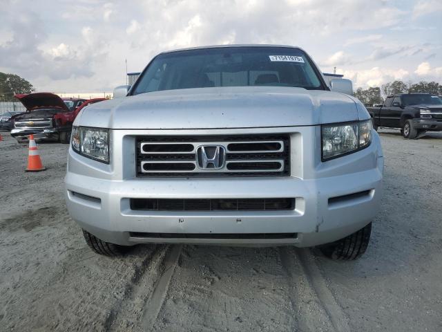 2HJYK16576H501957 - 2006 HONDA RIDGELINE RTL SILVER photo 5