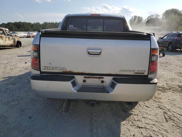 2HJYK16576H501957 - 2006 HONDA RIDGELINE RTL SILVER photo 6