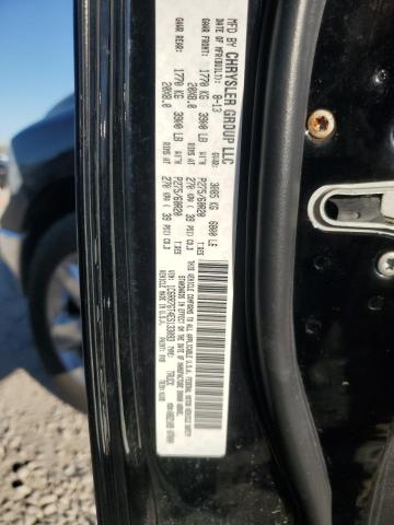 1C6RR7GT4ES133093 - 2014 RAM 1500 SLT BLACK photo 12