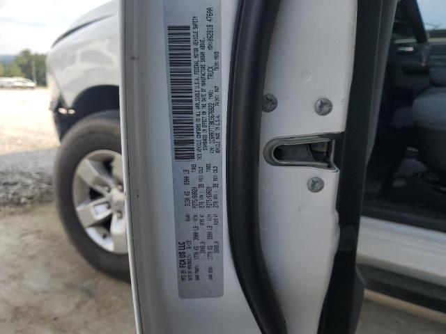 1C6RR7TT8KS676822 - 2019 RAM 1500 CLASS SLT WHITE photo 12