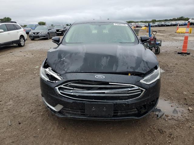 3FA6P0HD7JR159442 - 2018 FORD FUSION SE Чорний фото 5
