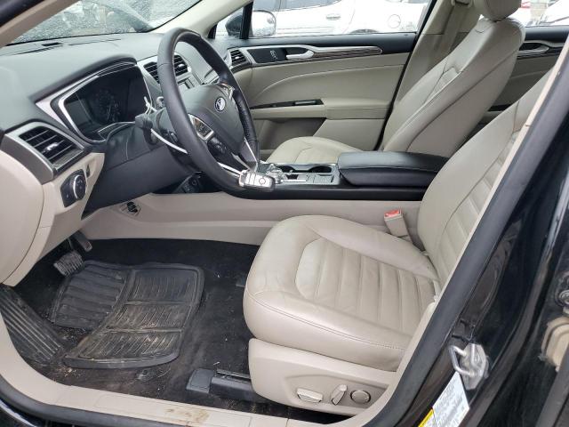 3FA6P0HD7JR159442 - 2018 FORD FUSION SE Чорний фото 7