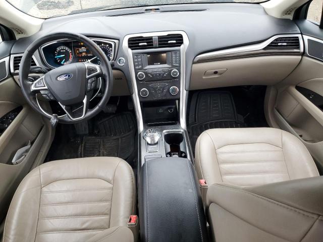 3FA6P0HD7JR159442 - 2018 FORD FUSION SE Чорний фото 8