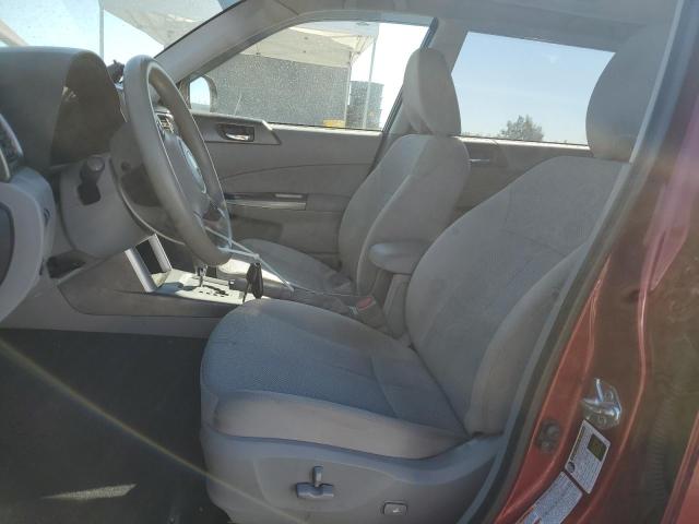 JF2SHADC0BH749818 - 2011 SUBARU FORESTER 2.5X PREMIUM RED photo 7