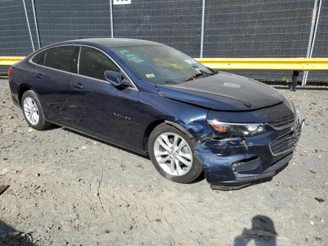 1G1ZJ5SU6GF343462 - 2016 CHEVROLET MALIBU HYBRID BLUE photo 4