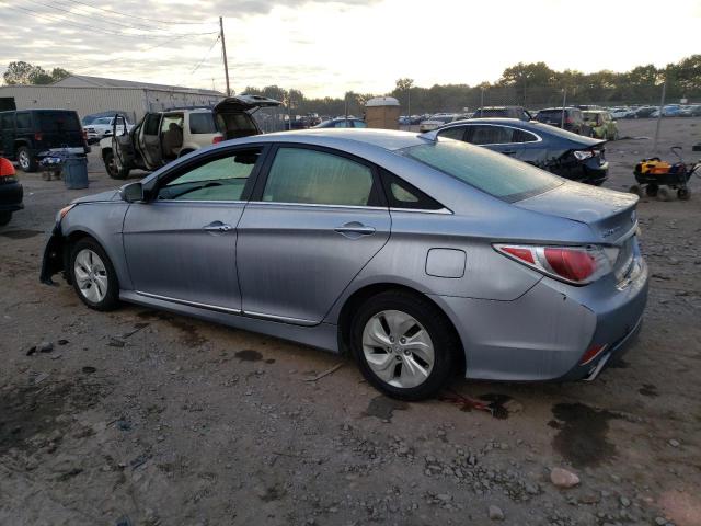 KMHEC4A48FA138941 - 2015 HYUNDAI SONATA HYBRID SILVER photo 2