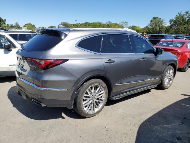 5J8YE1H8XPL003986 - 2023 ACURA MDX ADVANCE Gris photo 3