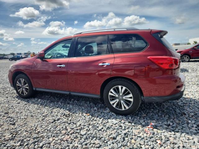 5N1DR2MN8HC670605 - 2017 NISSAN PATHFINDER S RED photo 2