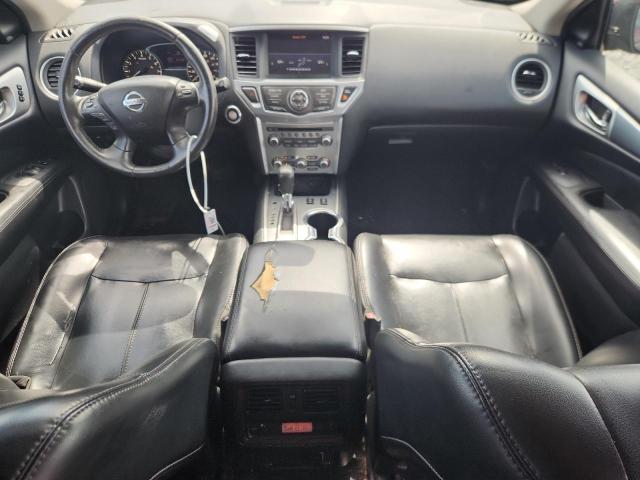 5N1DR2MN8HC670605 - 2017 NISSAN PATHFINDER S RED photo 8