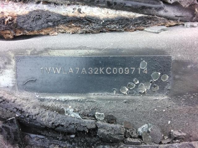 1VWLA7A32KC009714 - 2019 VOLKSWAGEN PASSAT WOLFSBURG GRAY photo 12
