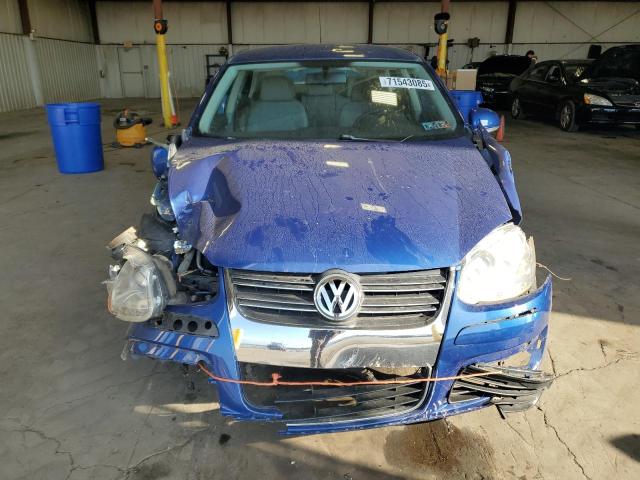 3VWJZ71K48M021491 - 2008 VOLKSWAGEN JETTA S BLUE photo 5