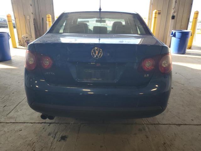 3VWJZ71K48M021491 - 2008 VOLKSWAGEN JETTA S BLUE photo 6