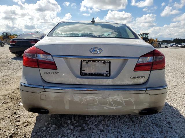 KMHGC4DD7DU226590 - 2013 HYUNDAI GENESIS 3.8L WHITE photo 6