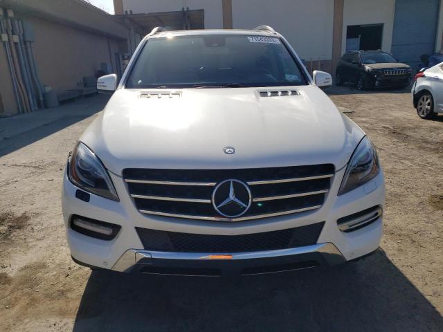 4JGDA5HB6DA123556 - 2013 MERCEDES-BENZ ML 350 4MATIC WHITE photo 5
