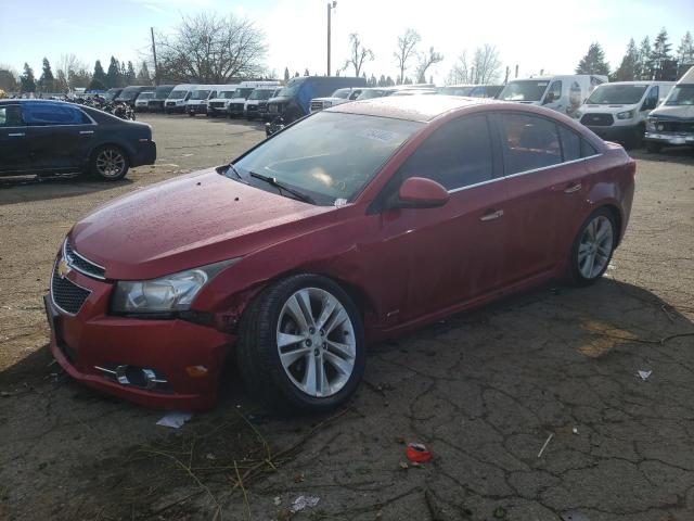 1G1PH5SC8C7405488 - 2012 CHEVROLET CAVALIER LTZ RED photo 1