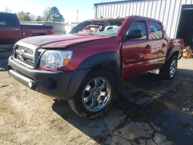 5TFJU4GN1BX010547 - 2011 TOYOTA TACOMA DOUBLE CAB PRERUNNER RED photo 1
