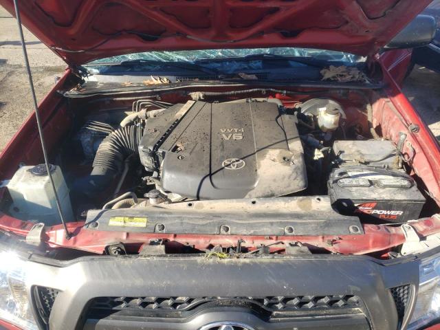 5TFJU4GN1BX010547 - 2011 TOYOTA TACOMA DOUBLE CAB PRERUNNER RED photo 11