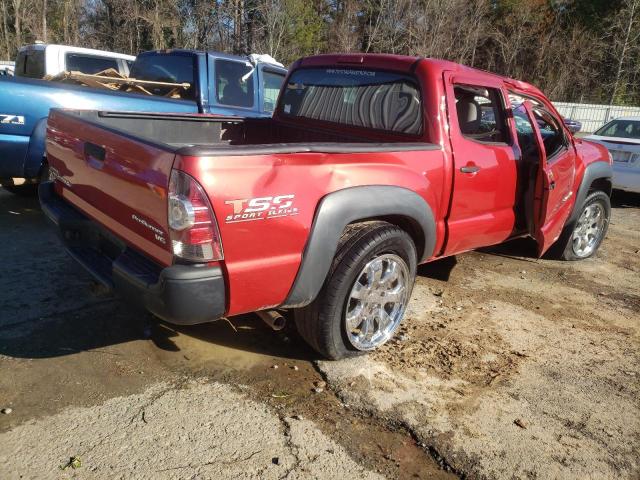 5TFJU4GN1BX010547 - 2011 TOYOTA TACOMA DOUBLE CAB PRERUNNER RED photo 3