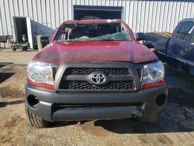 5TFJU4GN1BX010547 - 2011 TOYOTA TACOMA DOUBLE CAB PRERUNNER RED photo 5