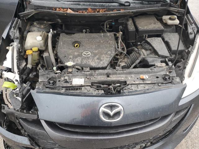 JM1CW2DL9C0106043 - 2012 MAZDA 5 GRAY photo 12