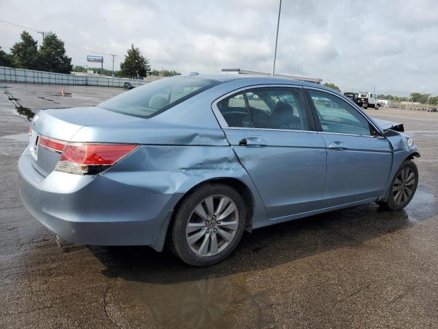 1HGCP2F81CA045773 - 2012 HONDA ACCORD EXL BLUE photo 3