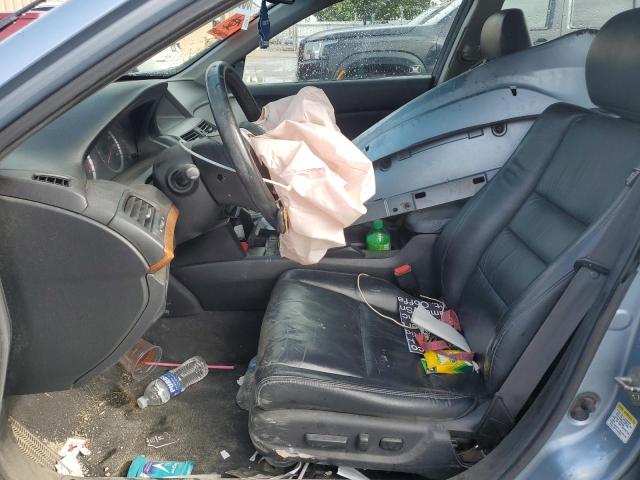 1HGCP2F81CA045773 - 2012 HONDA ACCORD EXL BLUE photo 7