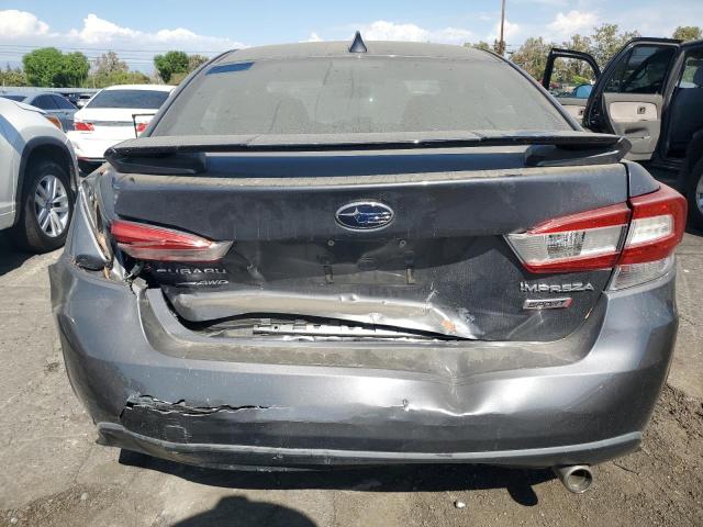 4S3GKAM66K3607504 - 2019 SUBARU IMPREZA SPORT رمادي صورة 6