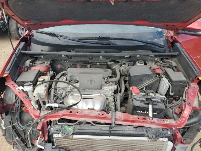 JTMRFREV9GJ071376 - 2016 TOYOTA RAV4 XLE RED photo 11