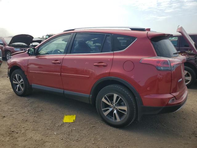 JTMRFREV9GJ071376 - 2016 TOYOTA RAV4 XLE RED photo 2