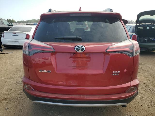 JTMRFREV9GJ071376 - 2016 TOYOTA RAV4 XLE RED photo 6