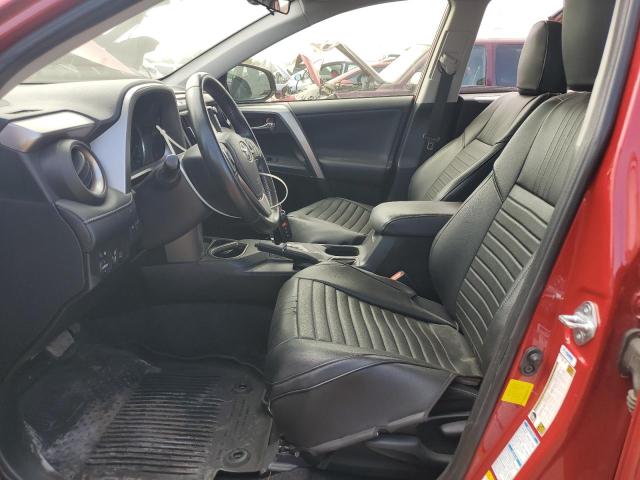 JTMRFREV9GJ071376 - 2016 TOYOTA RAV4 XLE RED photo 7