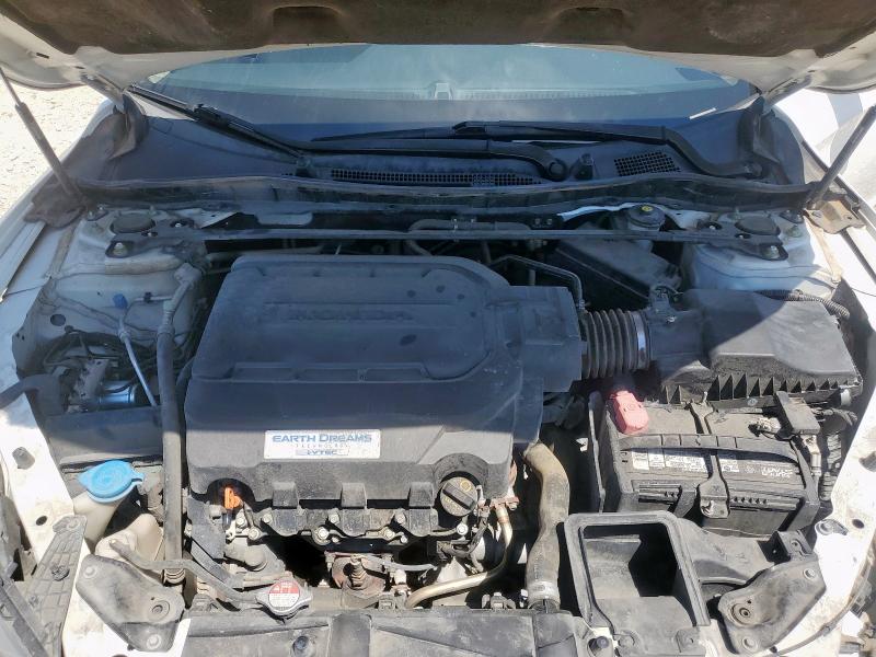 1HGCR3F86EA031063 - 2014 HONDA ACCORD EXL WHITE photo 11