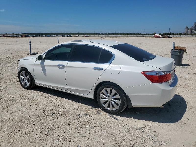 1HGCR3F86EA031063 - 2014 HONDA ACCORD EXL WHITE photo 2