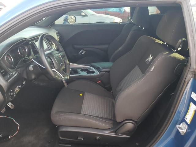 2C3CDZFJ2MH641551 - 2021 DODGE CHALLENGER R/T SCAT PACK BLUE photo 7