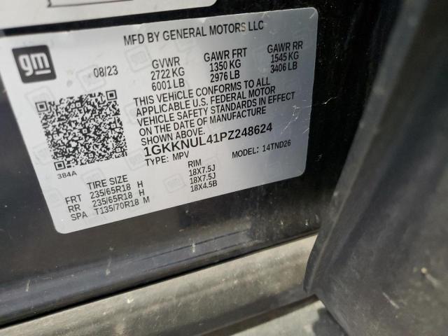 1GKKNUL41PZ248624 - 2023 GMC ACADIA SLT 黑色 照片 14