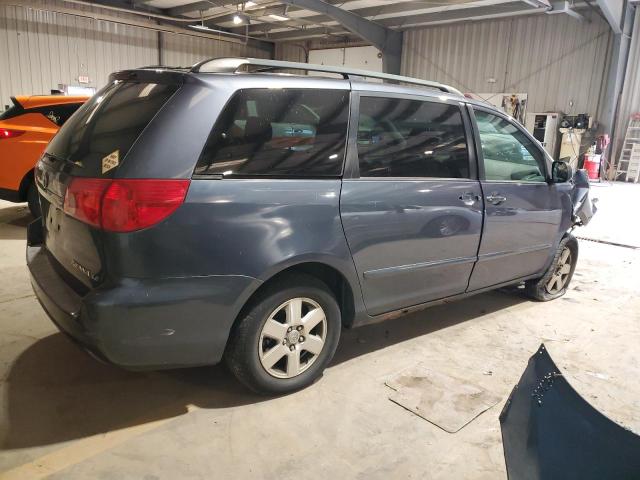 5TDZA23C26S530143 - 2006 TOYOTA SIENNA CE BLUE photo 3