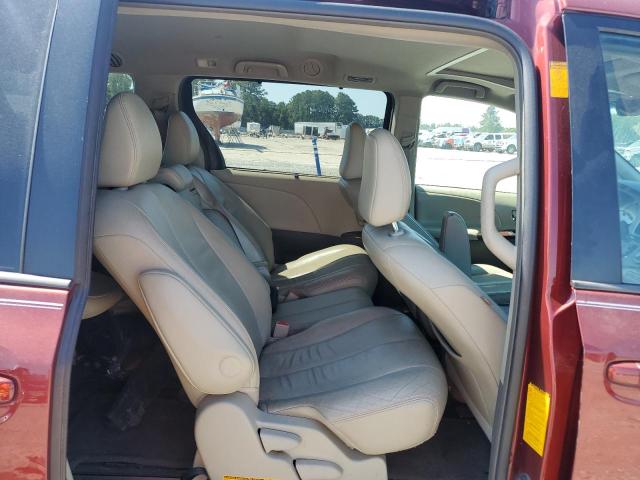 5TDYK3DC2DS309829 - 2013 TOYOTA SIENNA XLE 勃艮第红 照片 11