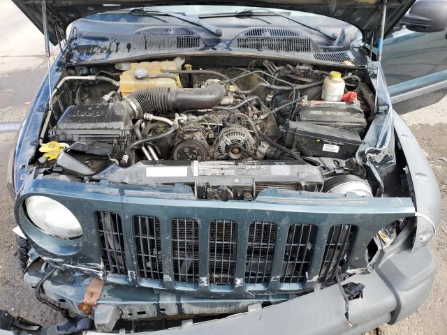 1J4GL38K75W632439 - 2005 JEEP LIBERTY RENEGADE 青色 照片 12