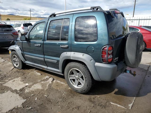 1J4GL38K75W632439 - 2005 JEEP LIBERTY RENEGADE 青色 照片 2