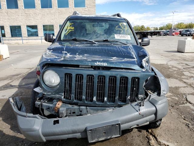 1J4GL38K75W632439 - 2005 JEEP LIBERTY RENEGADE 青色 照片 5