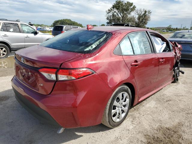 5YFB4MDE6PP075764 - 2023 TOYOTA COROLLA LE RED photo 3