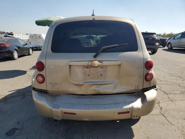 3GNDA13D18S608723 - 2008 CHEVROLET HHR LS GOLD photo 6