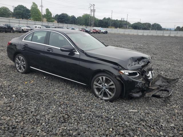 55SWF4KB8GU138149 - 2016 MERCEDES-BENZ C 300 4MATIC BLACK photo 4