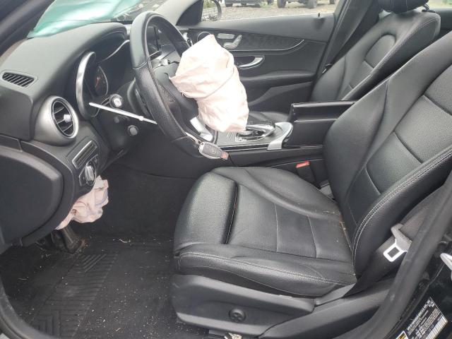 55SWF4KB8GU138149 - 2016 MERCEDES-BENZ C 300 4MATIC BLACK photo 7