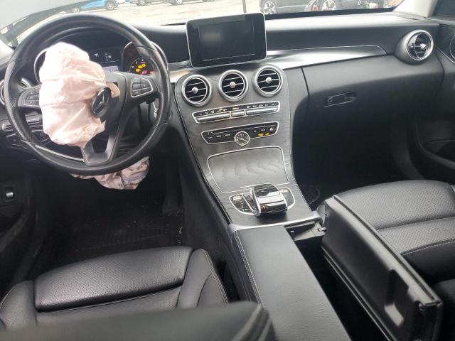 55SWF4KB8GU138149 - 2016 MERCEDES-BENZ C 300 4MATIC BLACK photo 8