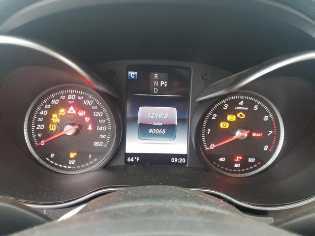 55SWF4KB8GU138149 - 2016 MERCEDES-BENZ C 300 4MATIC BLACK photo 9