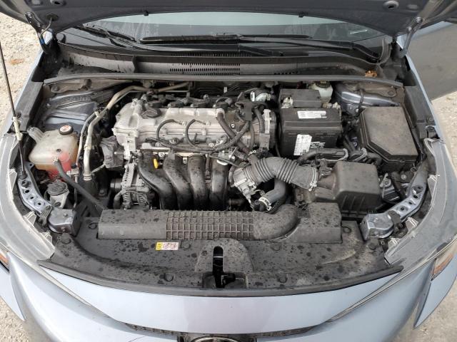 JTDEPMAE7NJ214407 - 2022 TOYOTA COROLLA LE BLUE photo 11