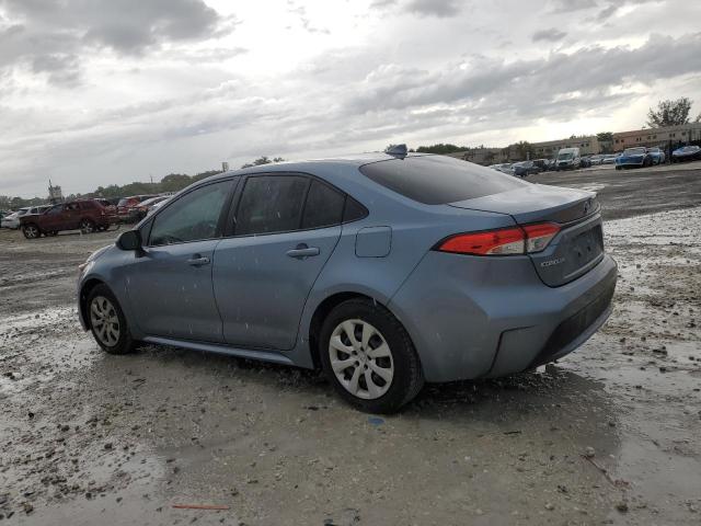 JTDEPMAE7NJ214407 - 2022 TOYOTA COROLLA LE BLUE photo 2