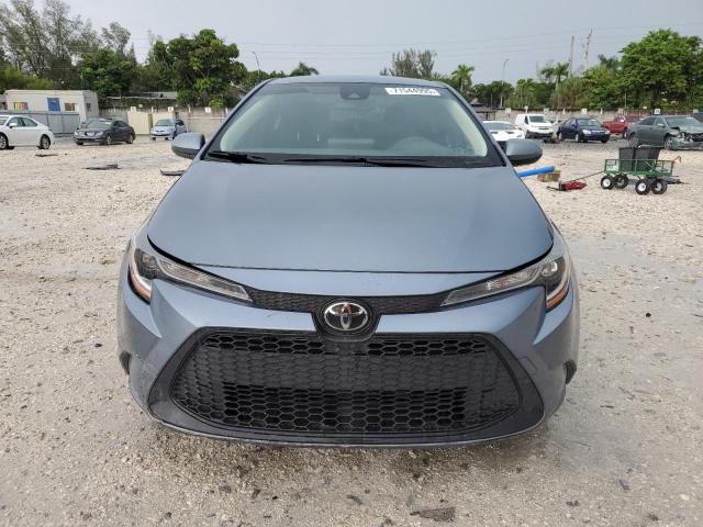 JTDEPMAE7NJ214407 - 2022 TOYOTA COROLLA LE BLUE photo 5