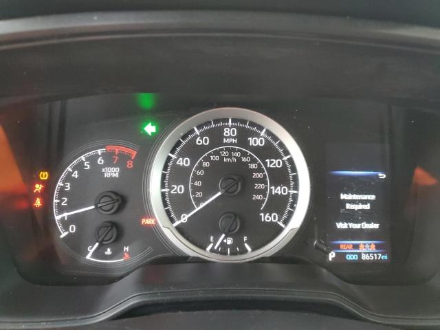 JTDEPMAE7NJ214407 - 2022 TOYOTA COROLLA LE BLUE photo 9